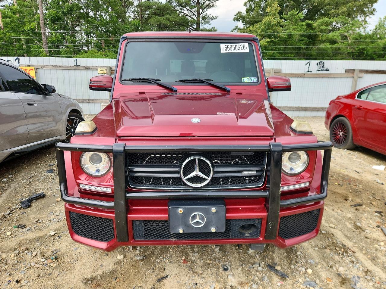 2015 Mercedes-benz G 63 Amg Red vin: WDCYC7DF4FX239949