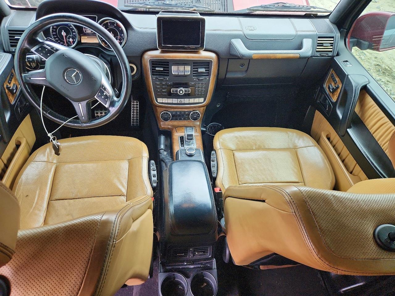 2015 Mercedes-benz G 63 Amg Red vin: WDCYC7DF4FX239949