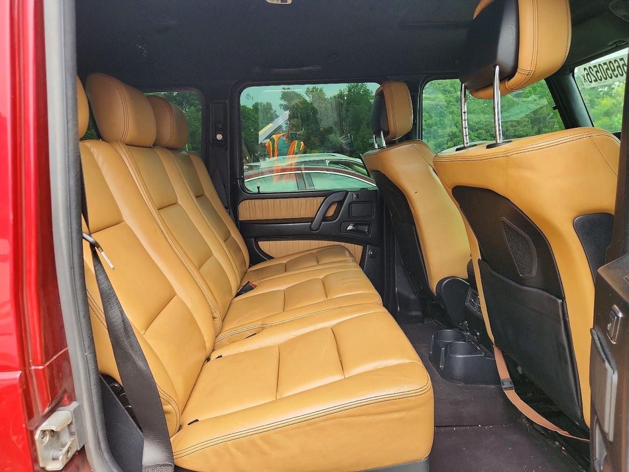 2015 Mercedes-benz G 63 Amg Red vin: WDCYC7DF4FX239949