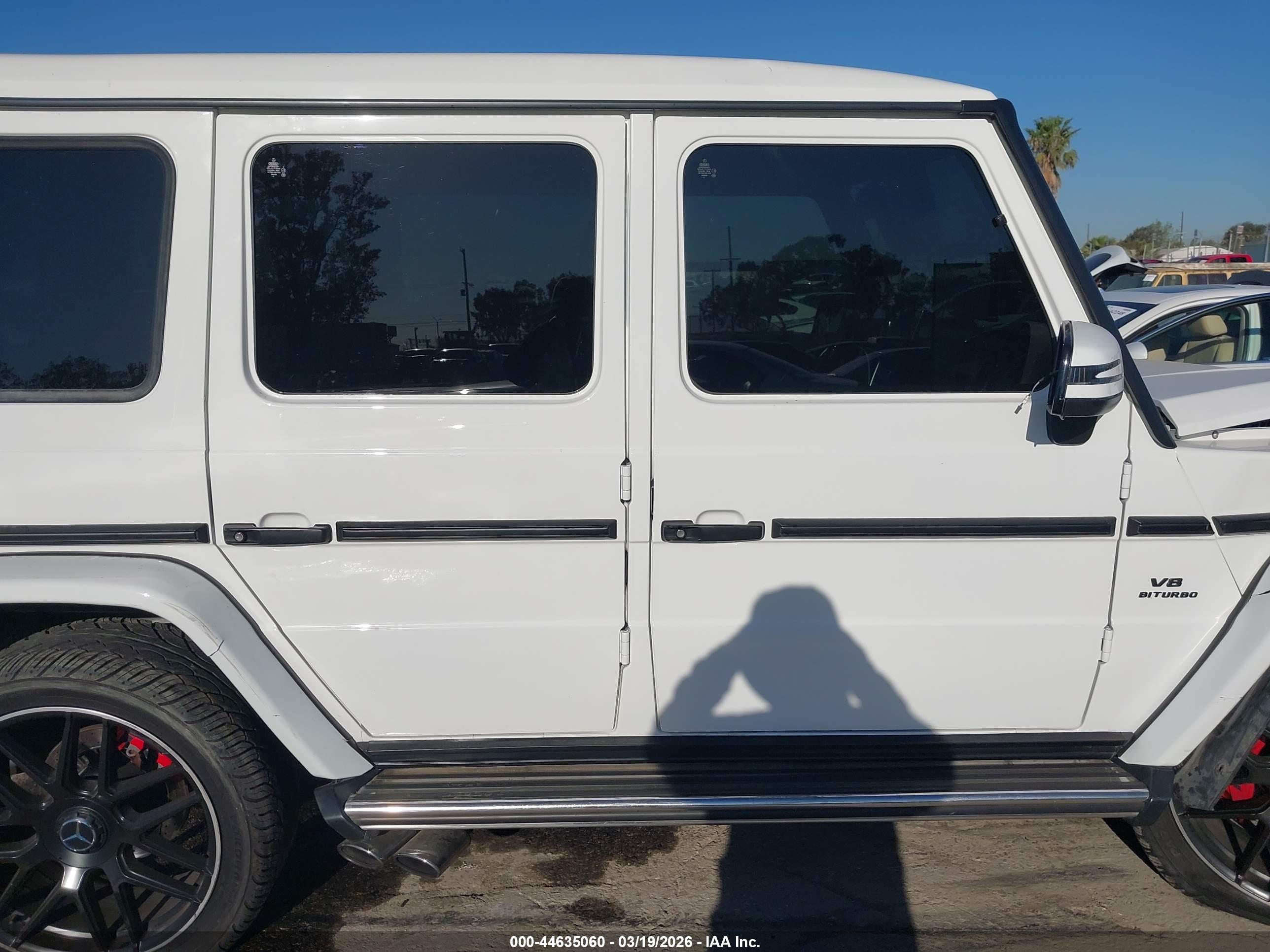 2014 Mercedes-benz G 63 Amg 4matic White vin: WDCYC7DF5EX217568
