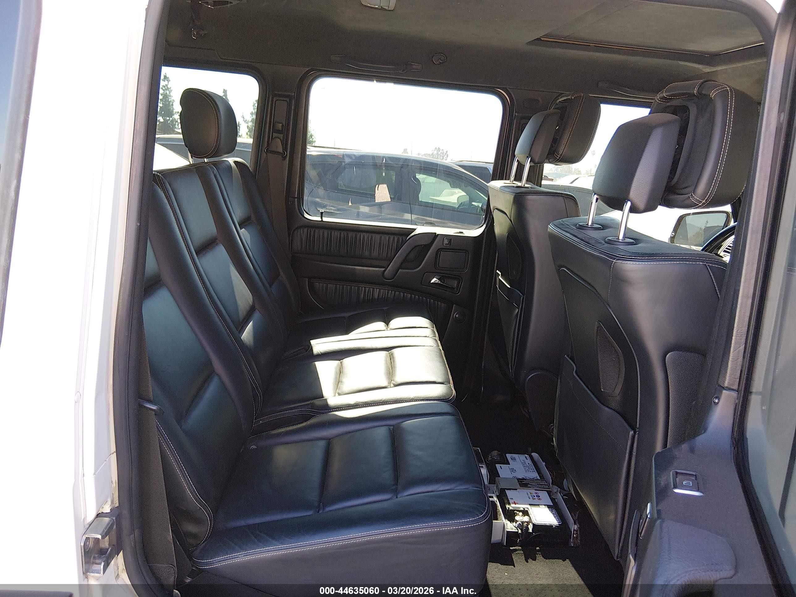 2014 Mercedes-benz G 63 Amg 4matic White vin: WDCYC7DF5EX217568