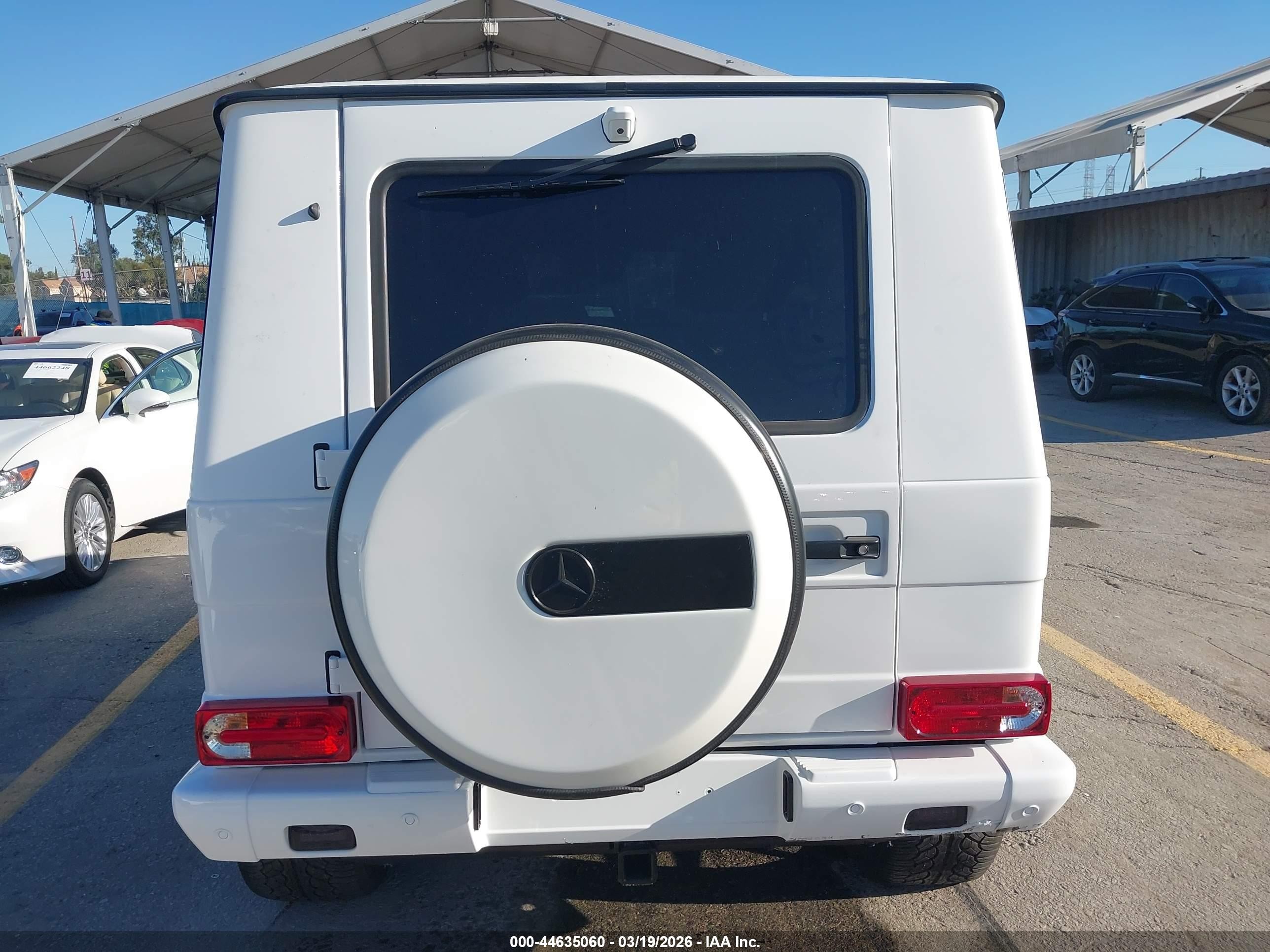 2014 Mercedes-benz G 63 Amg 4matic White vin: WDCYC7DF5EX217568