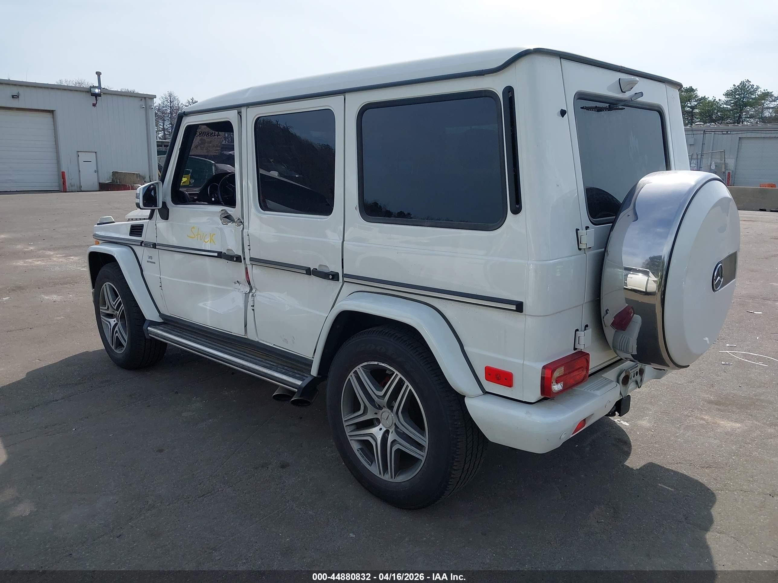 2014 Mercedes-benz G 63 Amg 4matic White vin: WDCYC7DF5EX219949