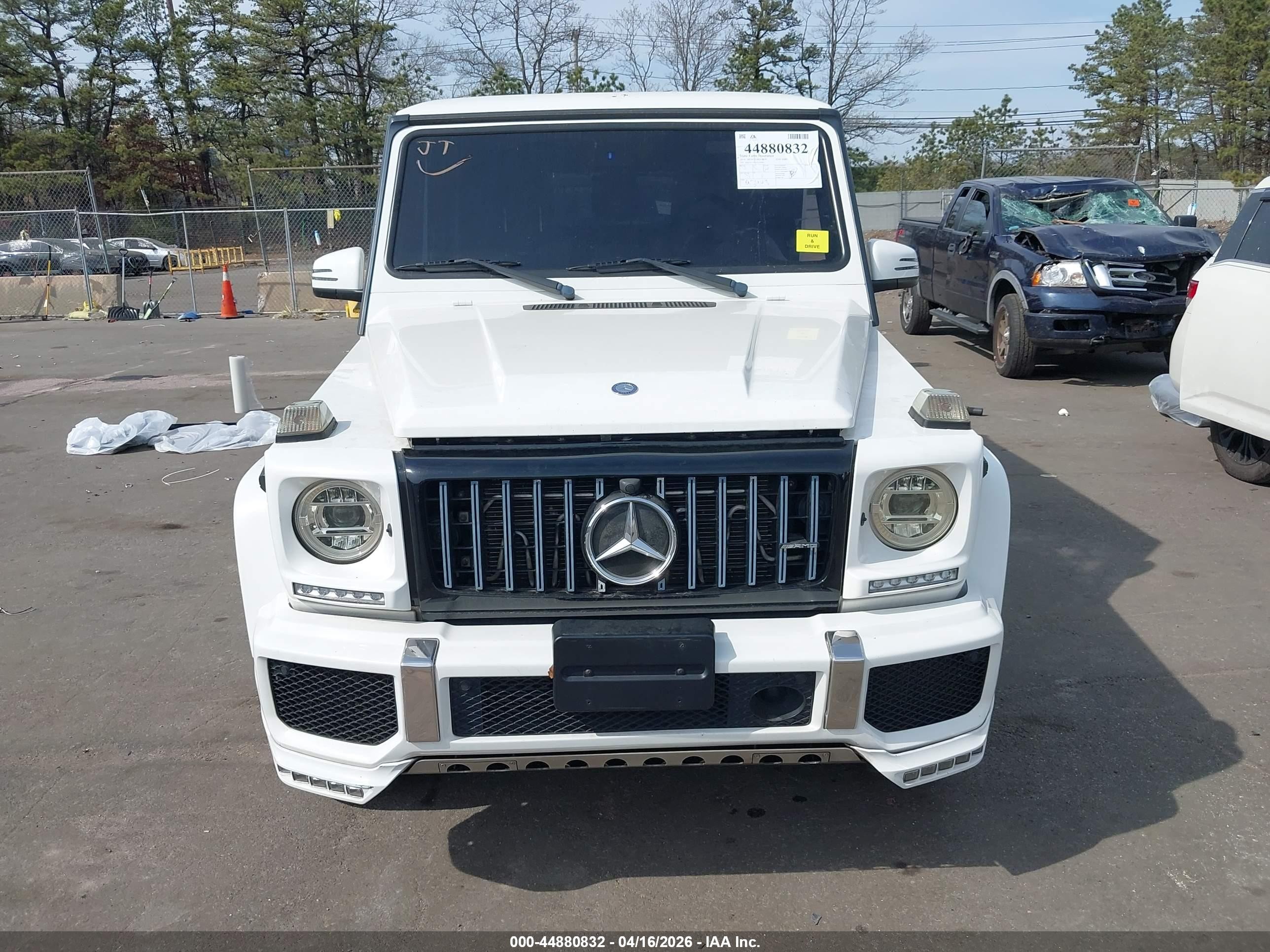 2014 Mercedes-benz G 63 Amg 4matic White vin: WDCYC7DF5EX219949