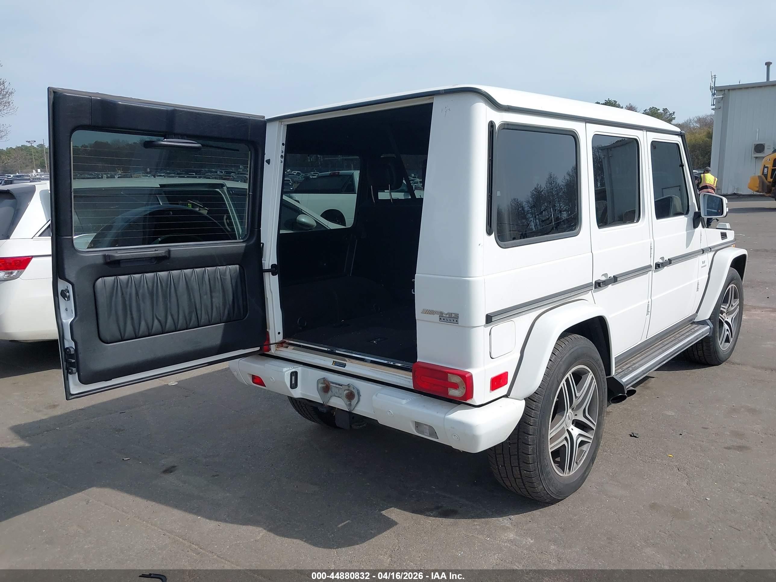 2014 Mercedes-benz G 63 Amg 4matic White vin: WDCYC7DF5EX219949