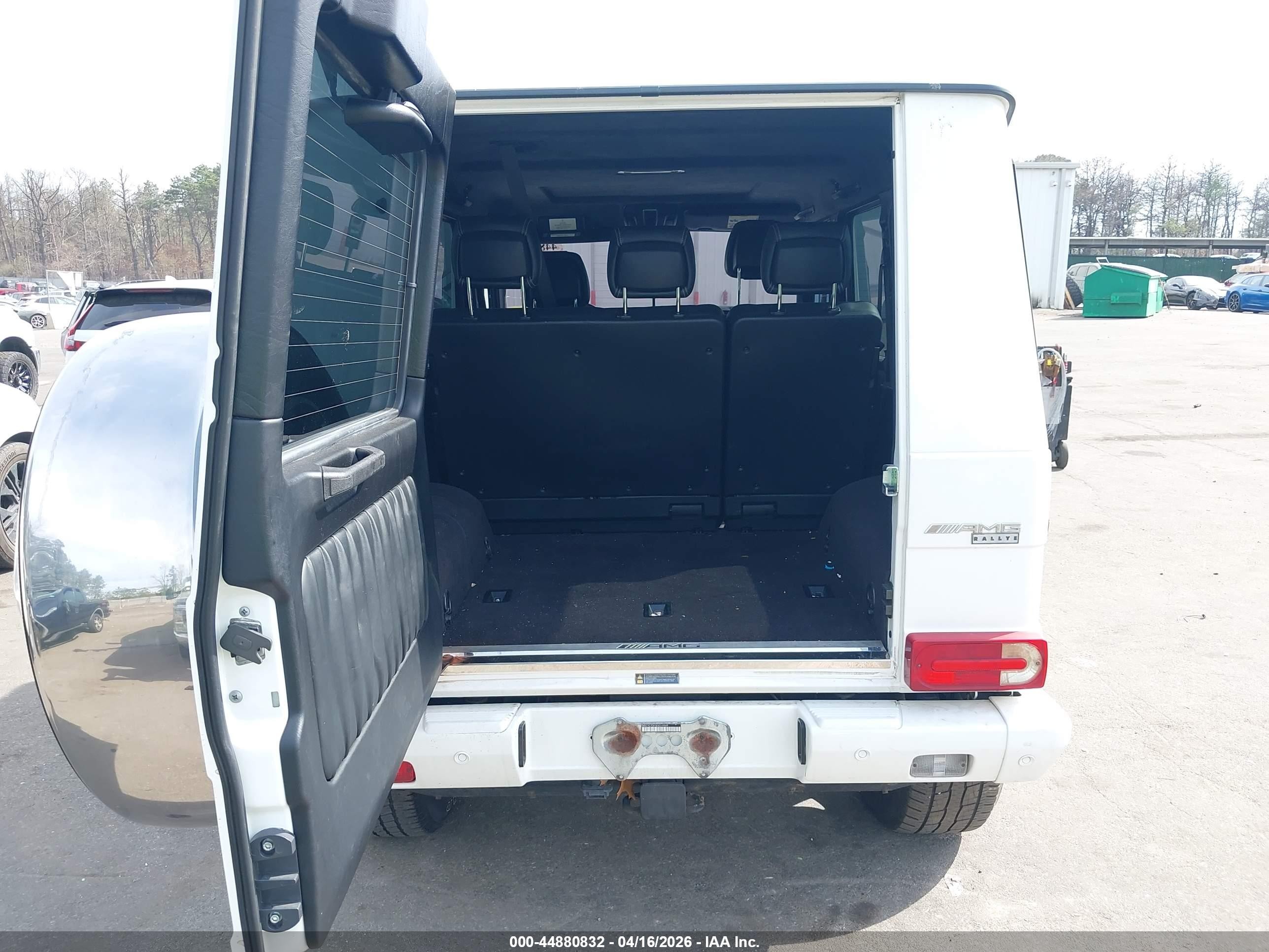 2014 Mercedes-benz G 63 Amg 4matic White vin: WDCYC7DF5EX219949
