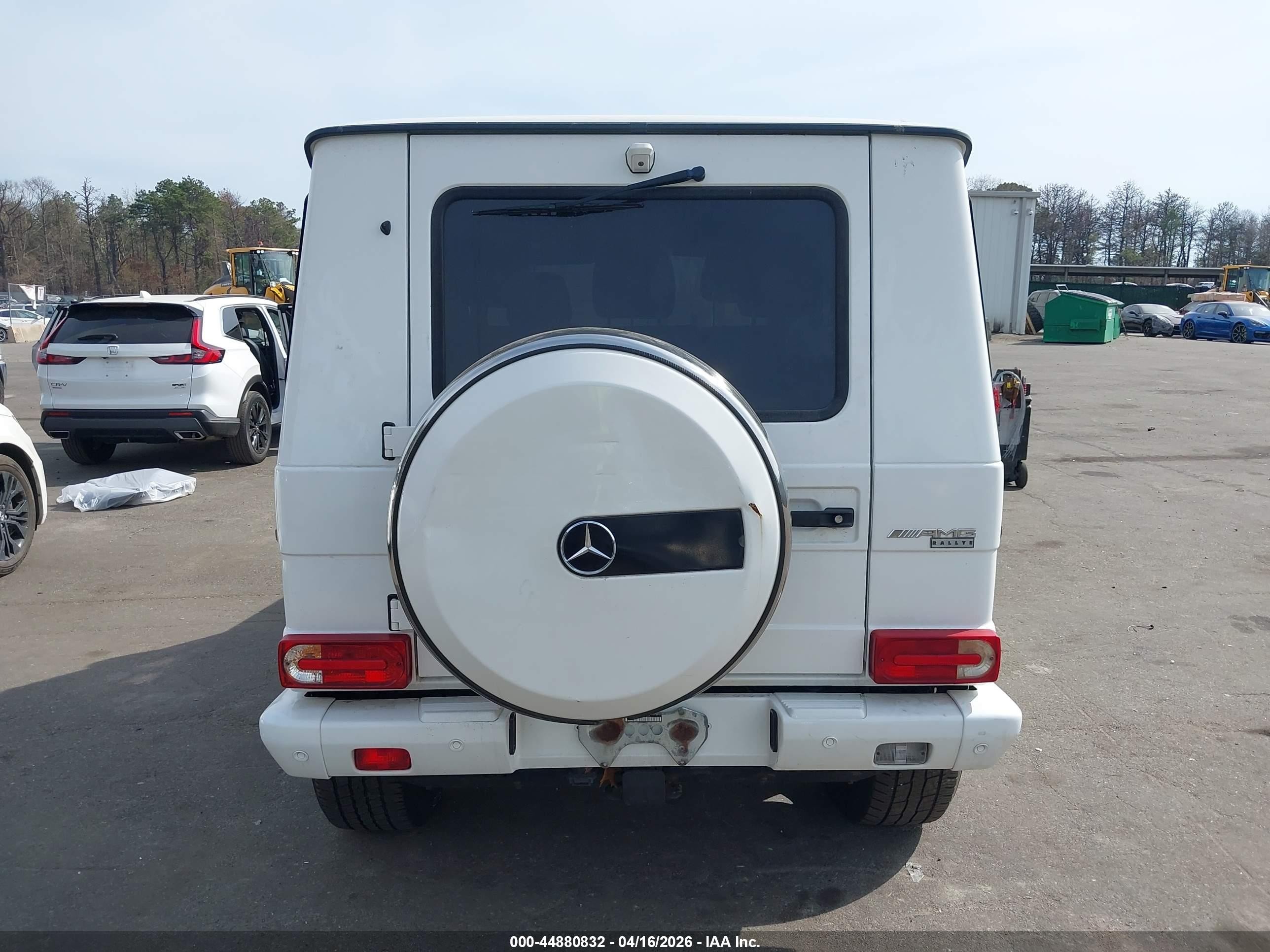 2014 Mercedes-benz G 63 Amg 4matic White vin: WDCYC7DF5EX219949
