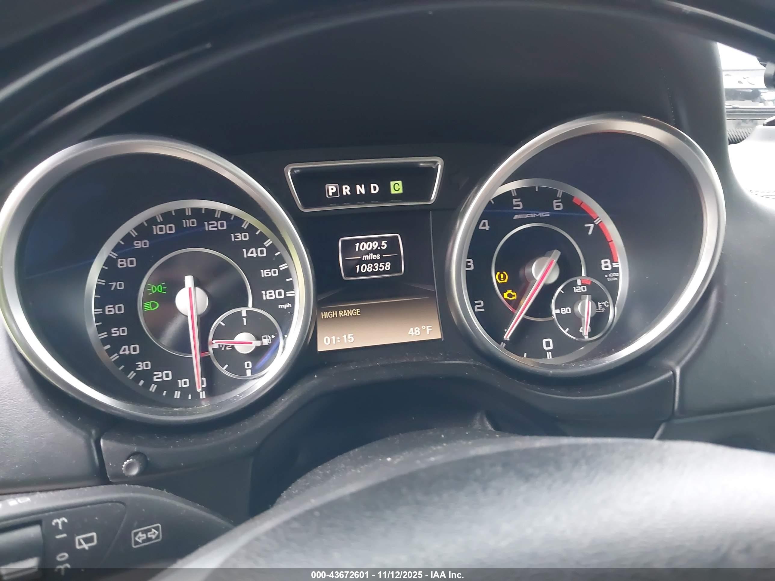2014 Mercedes-benz G 63 Amg 4matic Черный vin: WDCYC7DF5EX222169