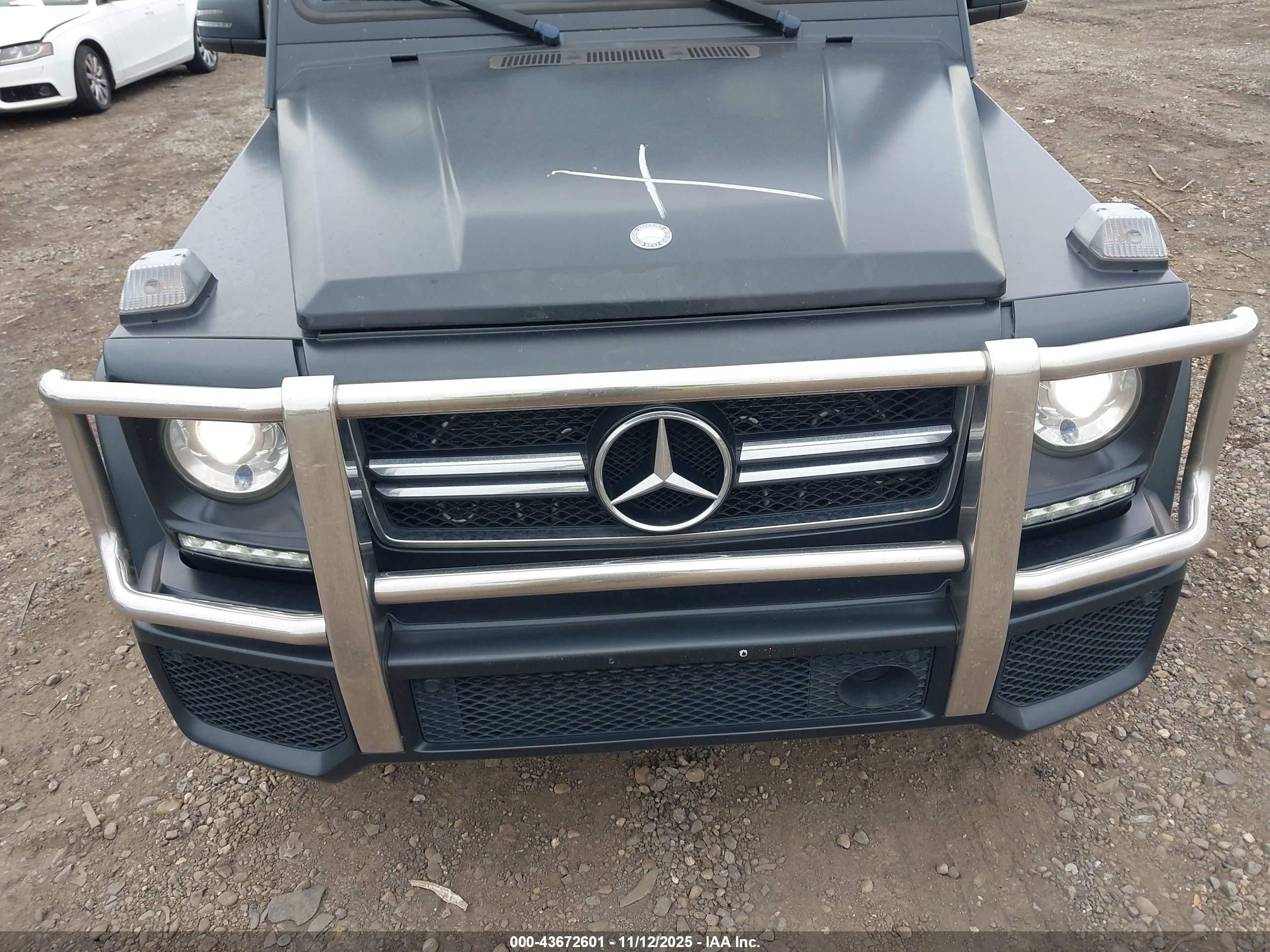 2014 Mercedes-benz G 63 Amg 4matic Черный vin: WDCYC7DF5EX222169