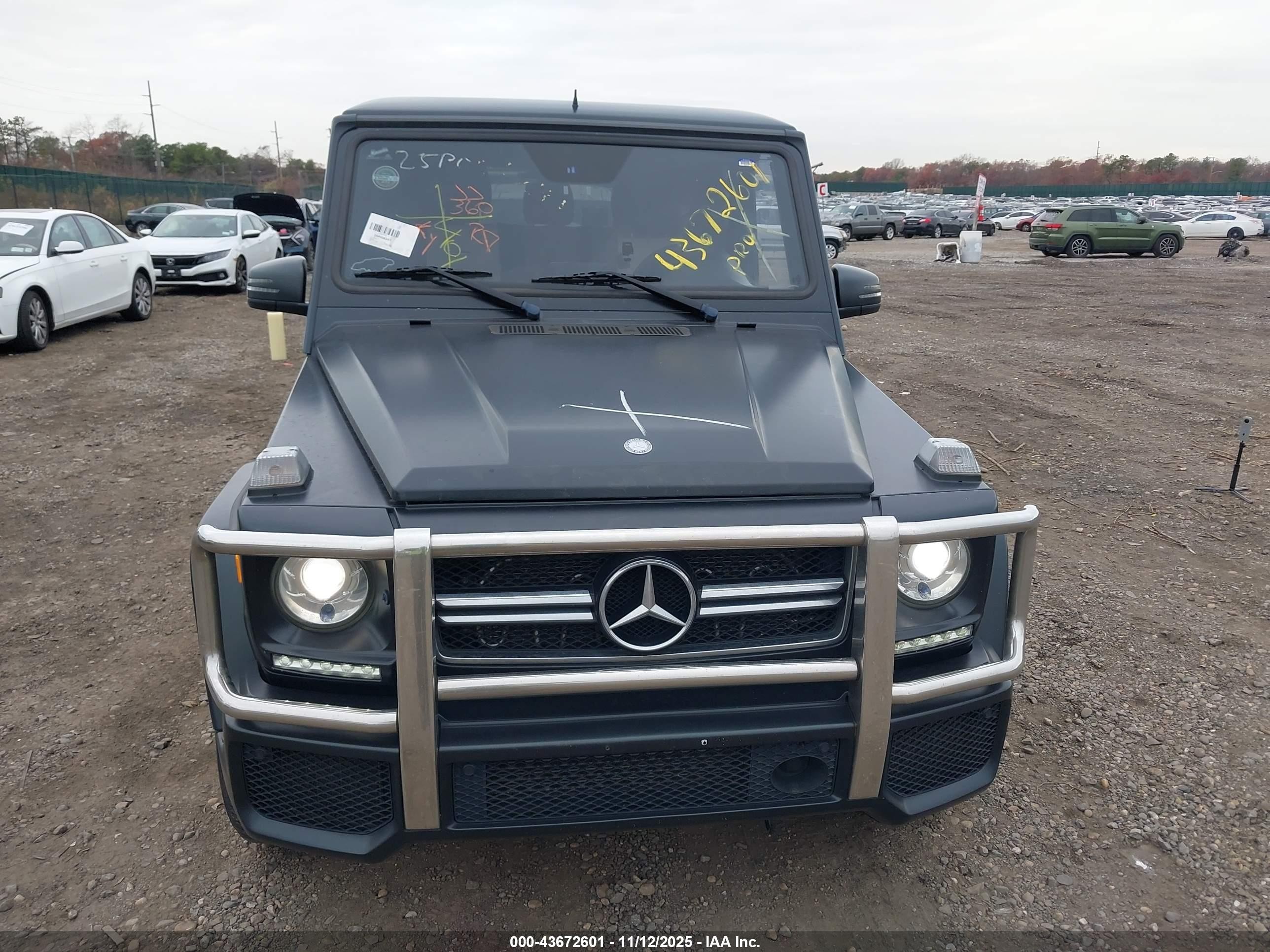 2014 Mercedes-benz G 63 Amg 4matic Черный vin: WDCYC7DF5EX222169