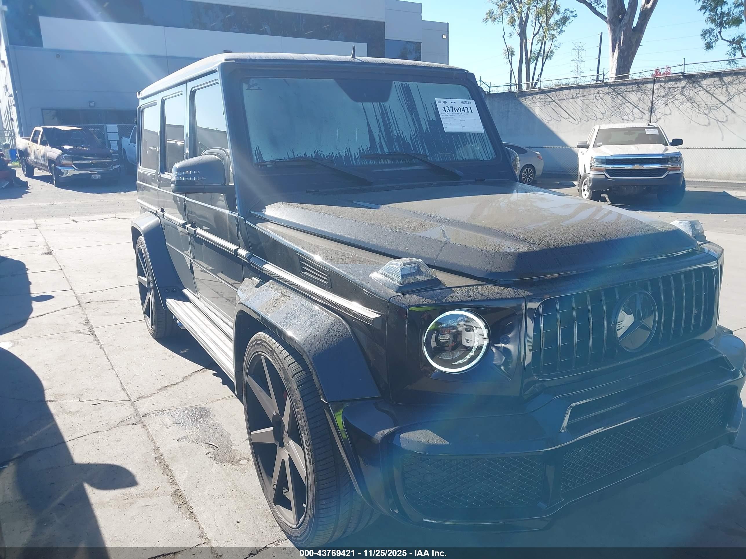 2014 Mercedes-benz G 63 Amg 4matic Black vin: WDCYC7DF5EX224777