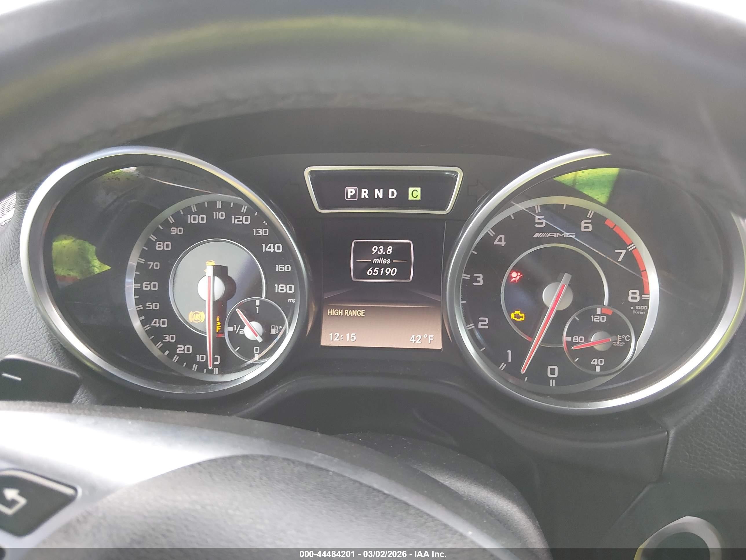 2014 Mercedes-benz G 63 Amg 4matic Черный vin: WDCYC7DF5EX225170