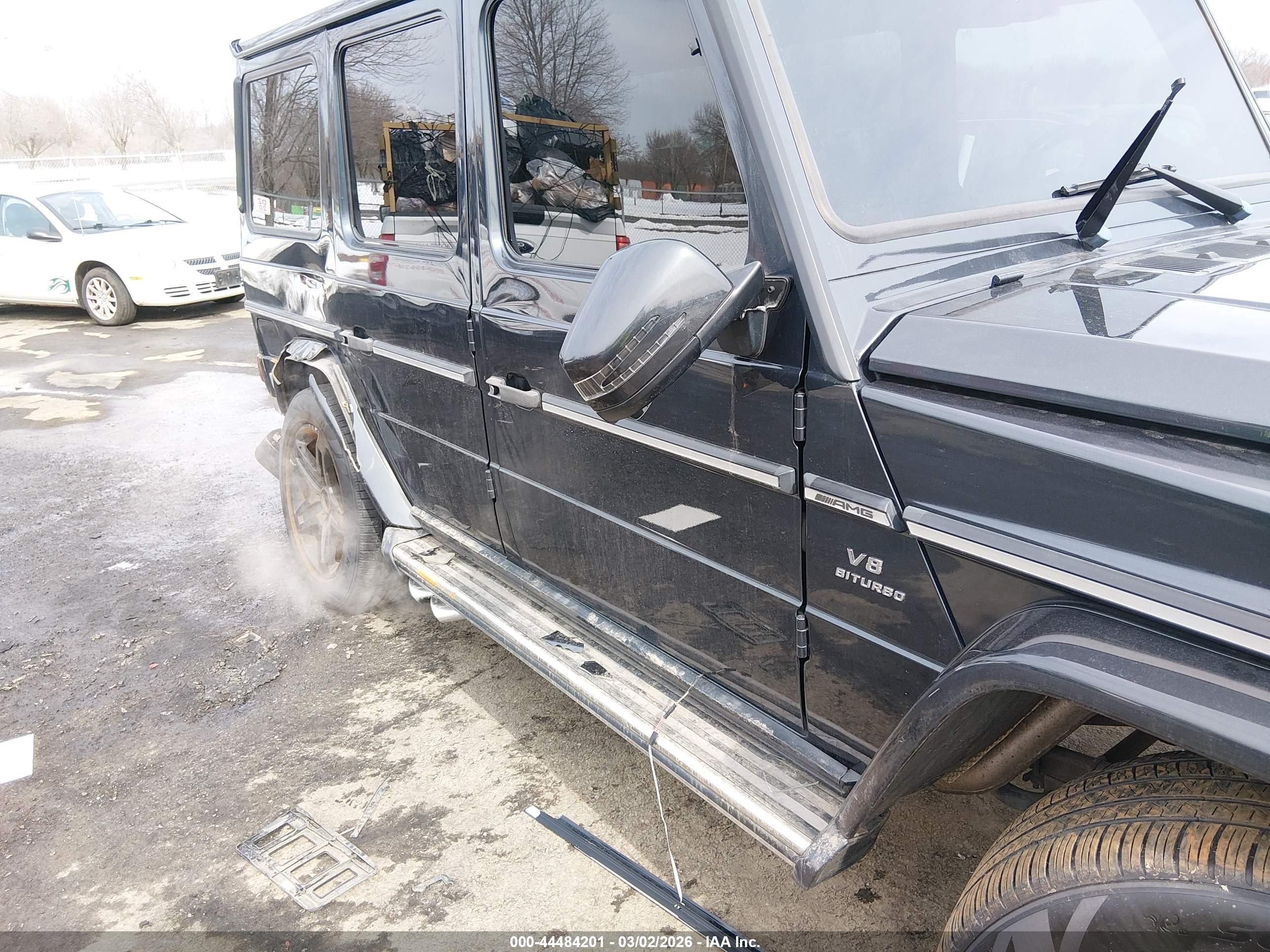 2014 Mercedes-benz G 63 Amg 4matic Черный vin: WDCYC7DF5EX225170
