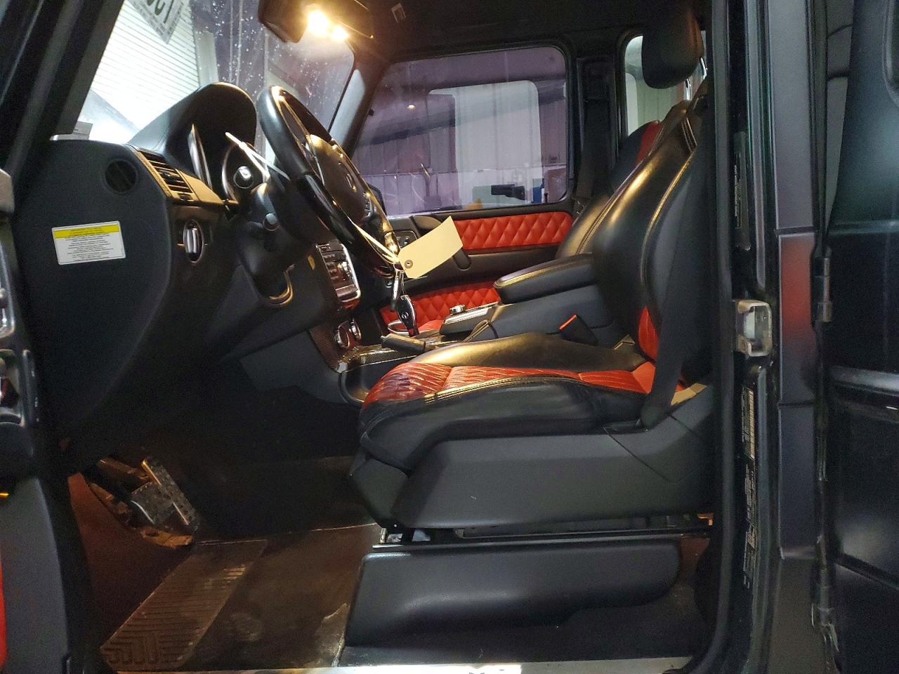 2013 Mercedes-benz G 63 Amg Черный vin: WDCYC7DF6DX205816