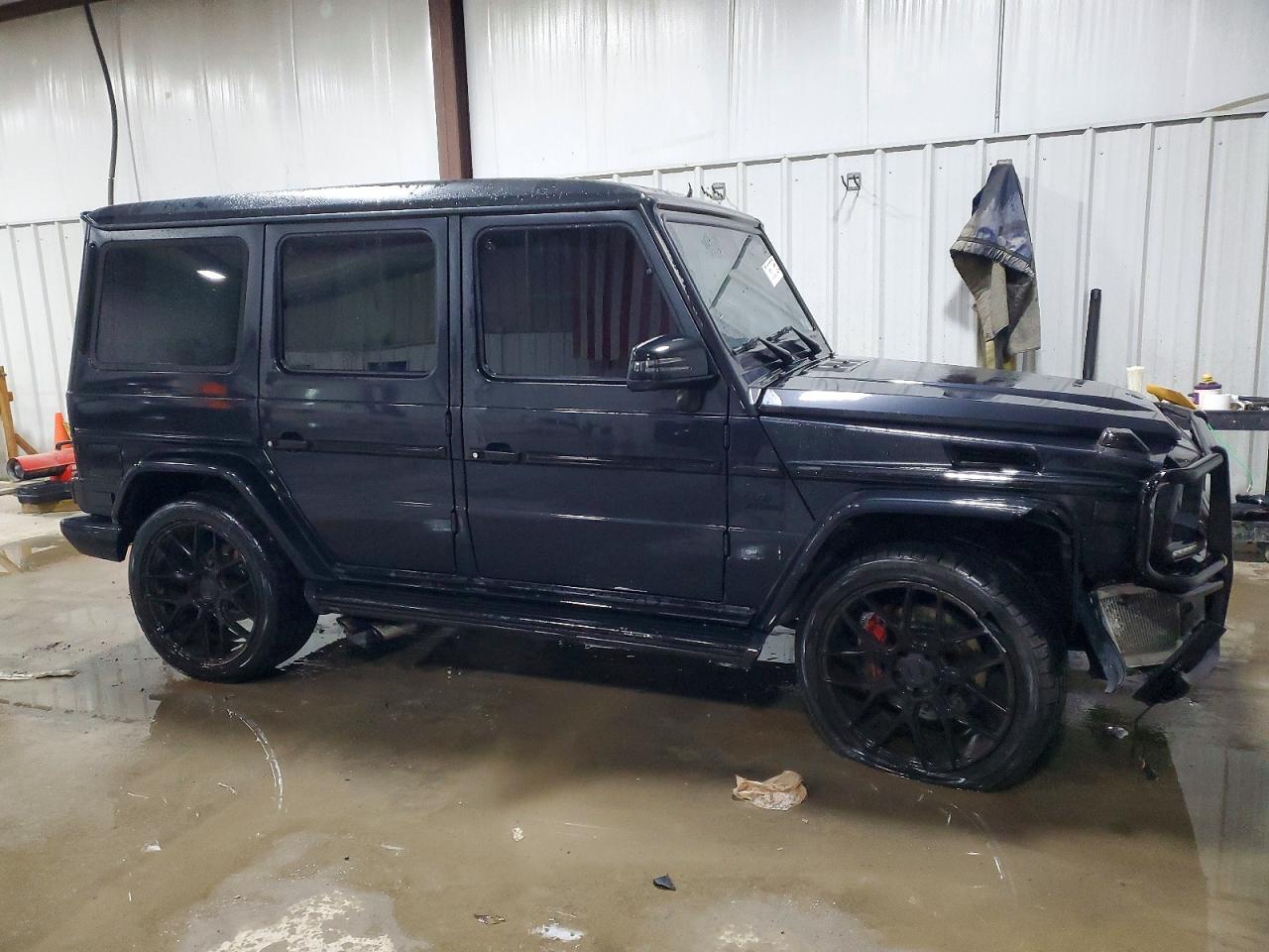 2013 Mercedes-benz G 63 Amg Черный vin: WDCYC7DF6DX205816