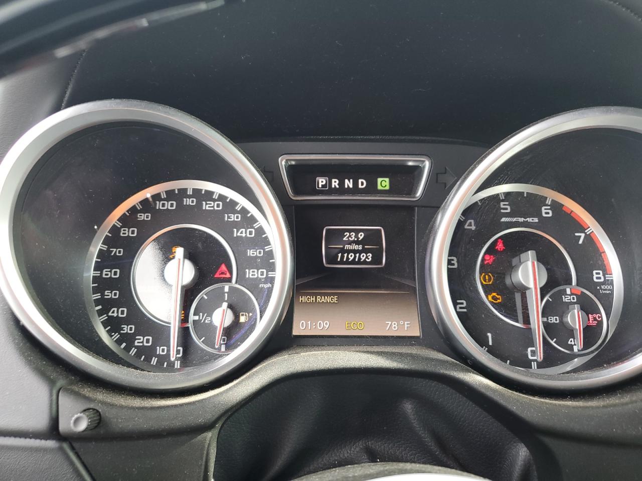 2013 Mercedes-benz G 63 Amg Угольный vin: WDCYC7DF6DX207159