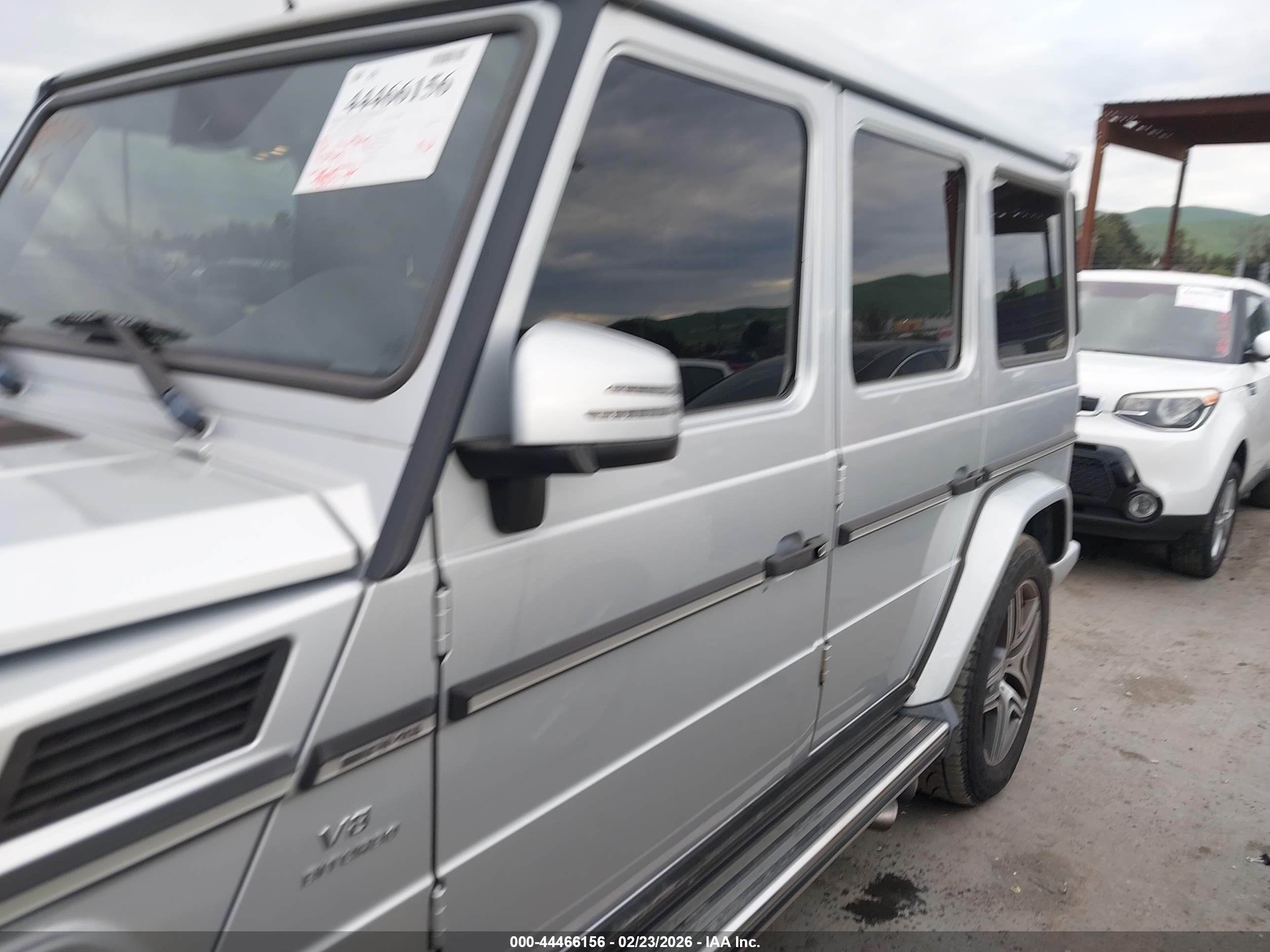 2014 Mercedes-benz G 63 Amg 4matic Silver vin: WDCYC7DF6EX220009