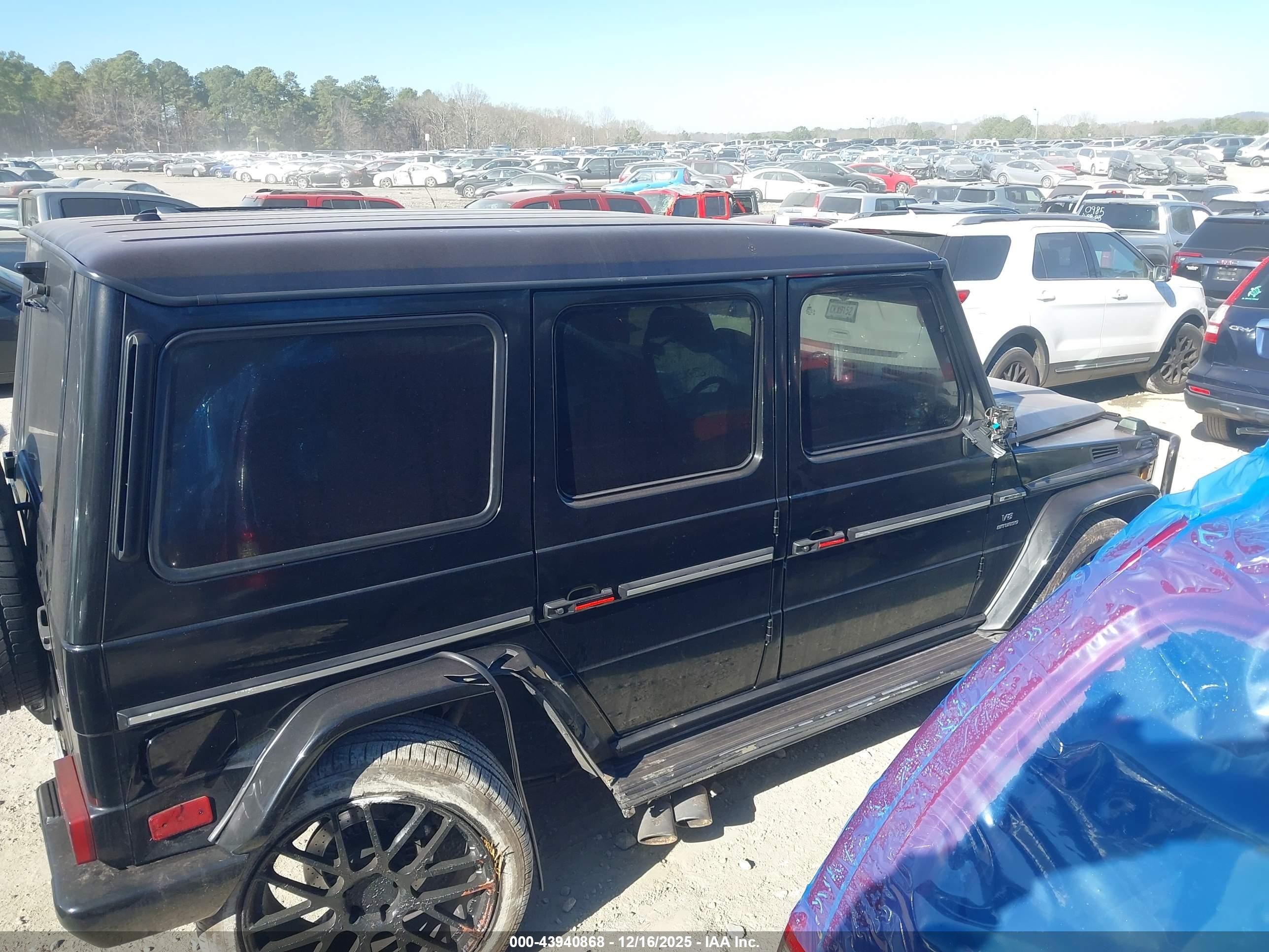 2014 Mercedes-benz G 63 Amg 4matic Black vin: WDCYC7DF7EX220634