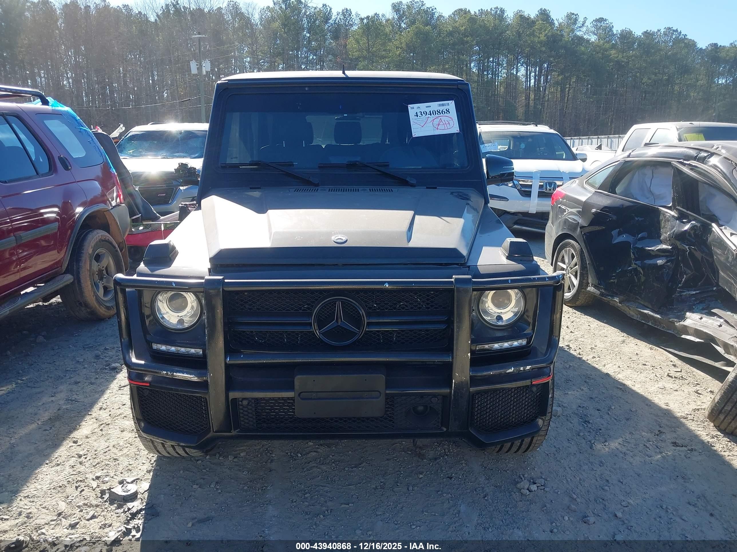 2014 Mercedes-benz G 63 Amg 4matic Black vin: WDCYC7DF7EX220634