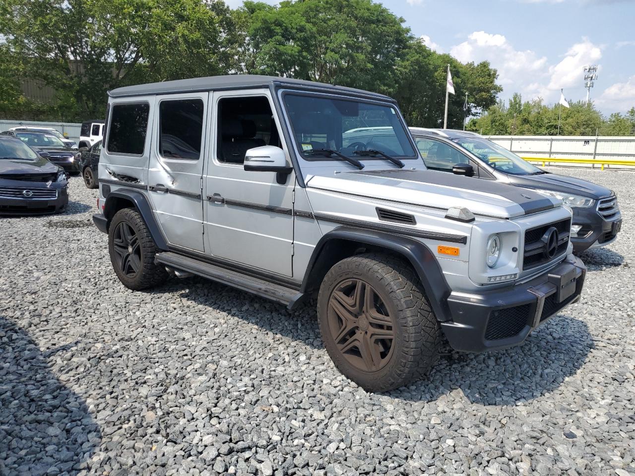 2015 Mercedes-benz G 63 Amg Gray vin: WDCYC7DF7FX240383