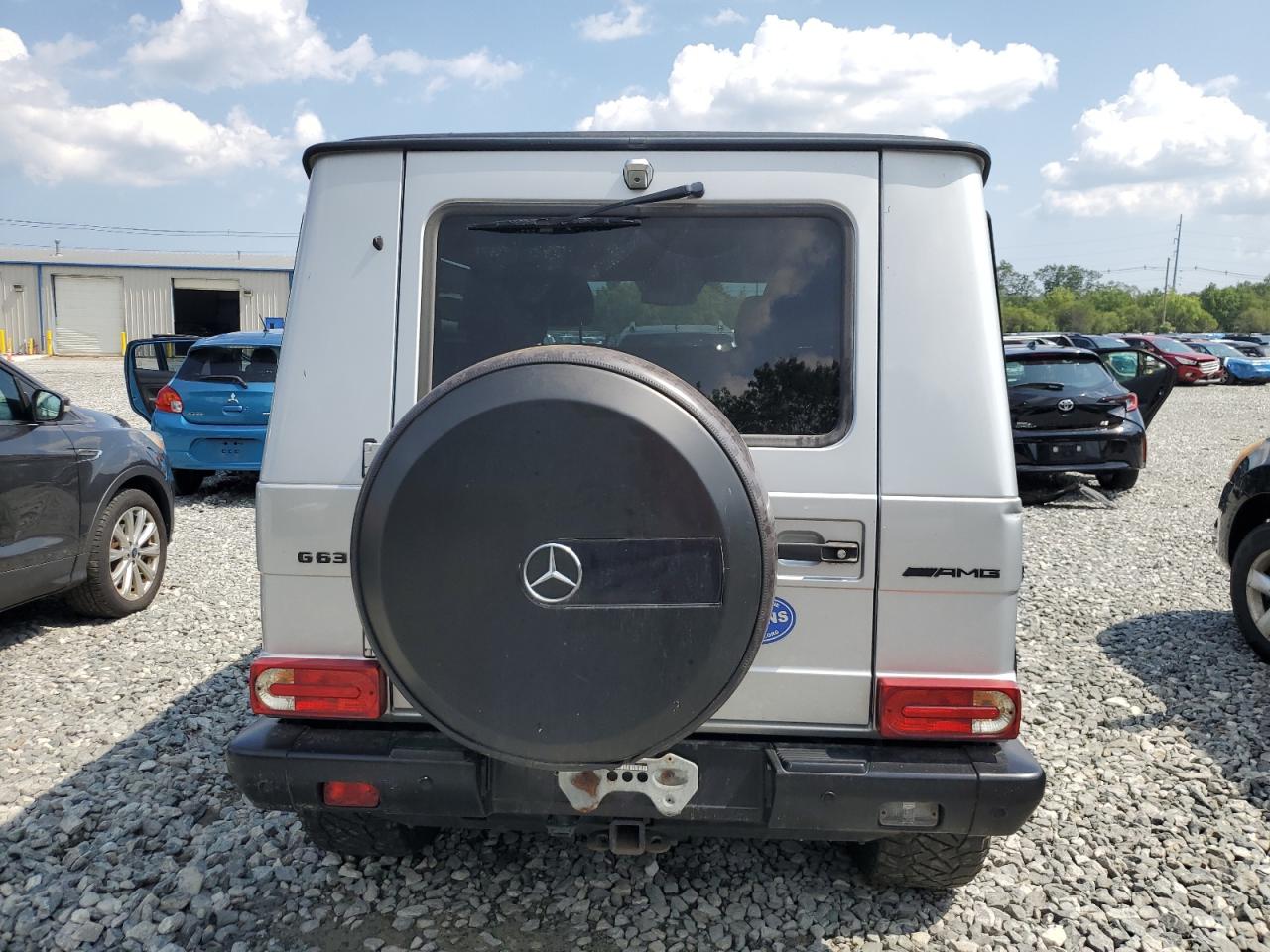 2015 Mercedes-benz G 63 Amg Gray vin: WDCYC7DF7FX240383
