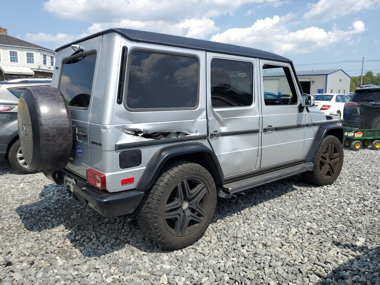2015 Mercedes-benz G 63 Amg Gray vin: WDCYC7DF7FX240383
