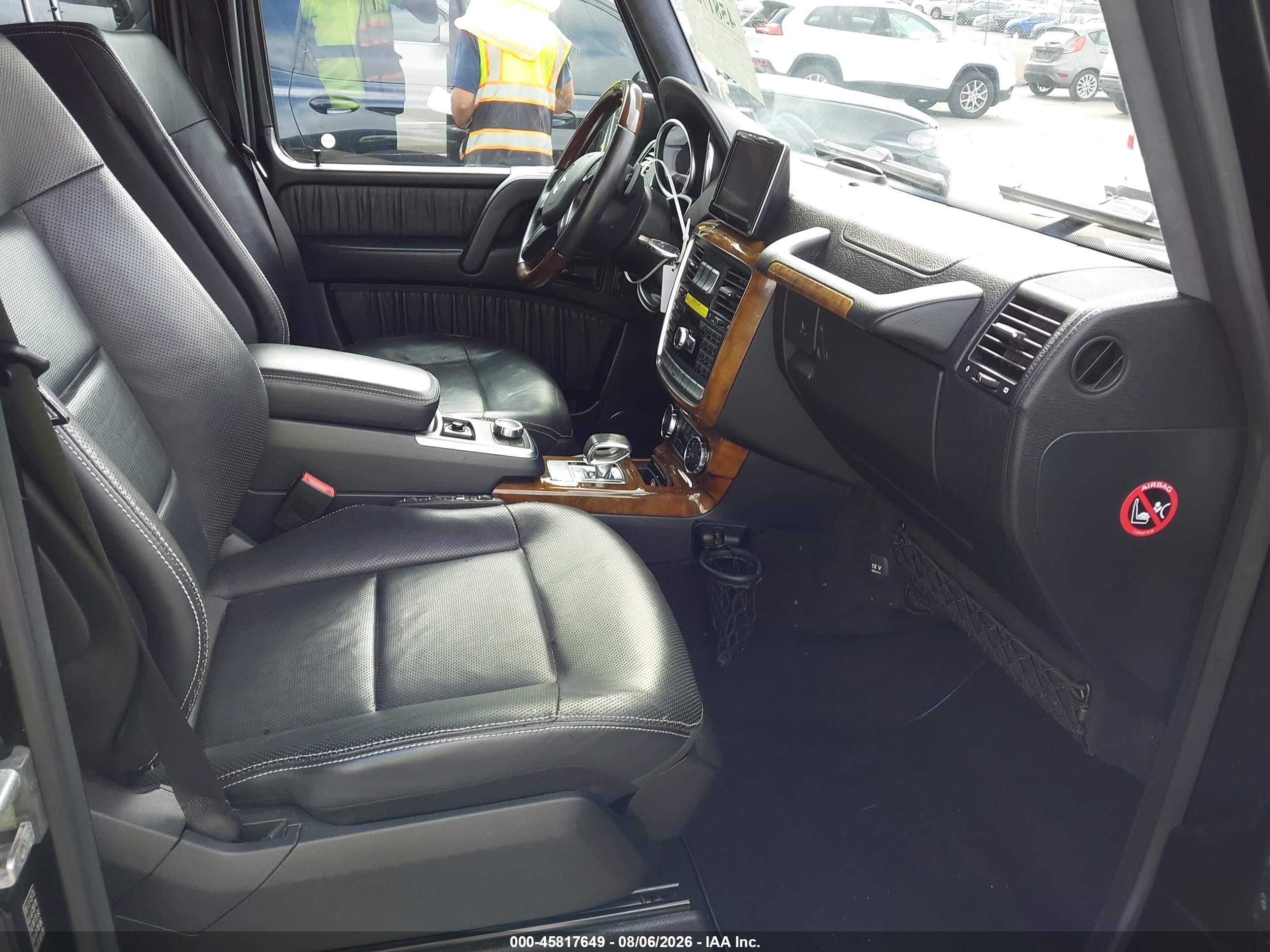 2013 Mercedes-benz G 63 Amg 4matic Black vin: WDCYC7DF8DX203694
