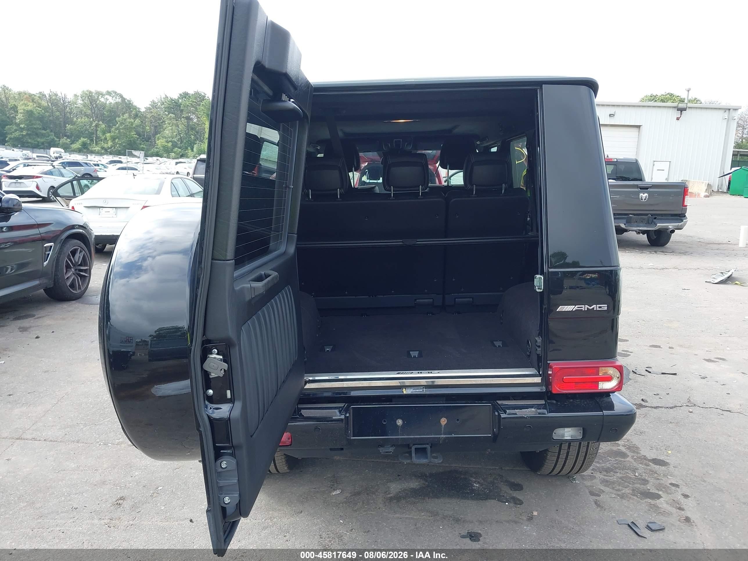 2013 Mercedes-benz G 63 Amg 4matic Black vin: WDCYC7DF8DX203694