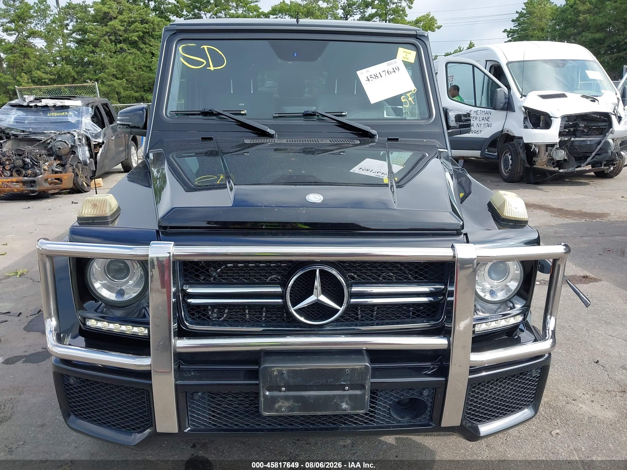 2013 Mercedes-benz G 63 Amg 4matic Black vin: WDCYC7DF8DX203694