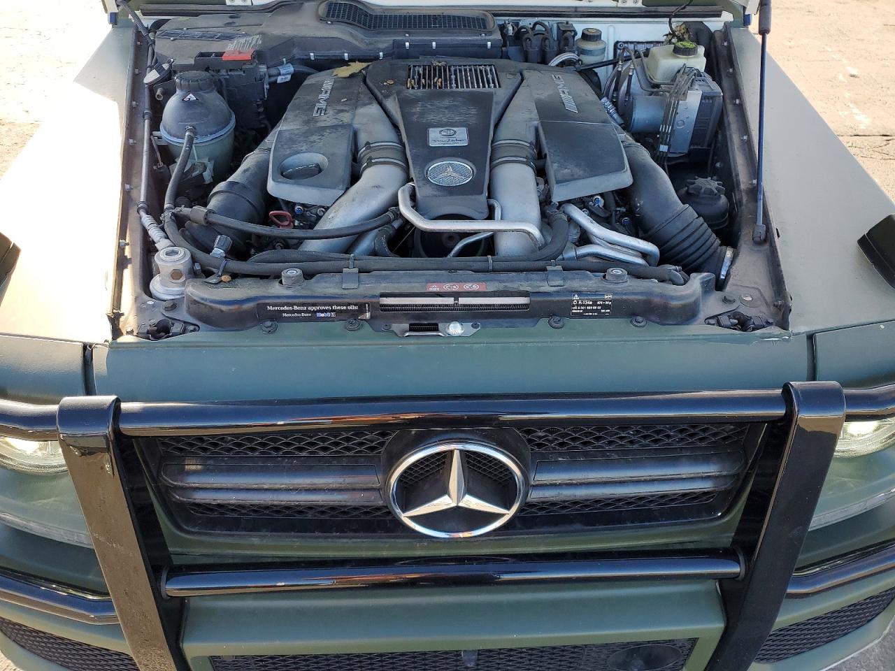 2014 Mercedes-benz G 63 Amg Green vin: WDCYC7DF8EX216429
