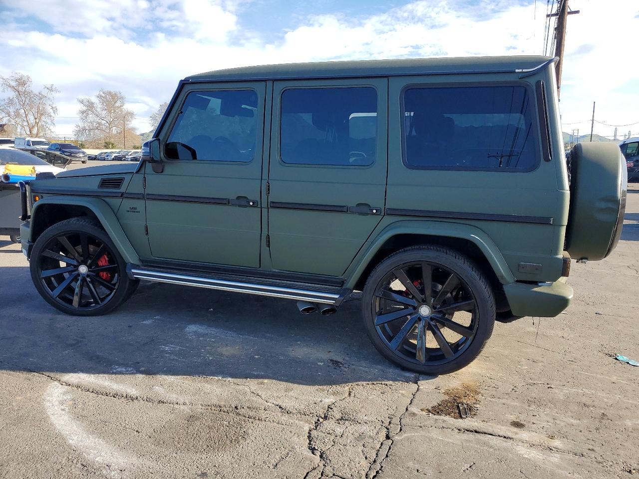 2014 Mercedes-benz G 63 Amg Green vin: WDCYC7DF8EX216429