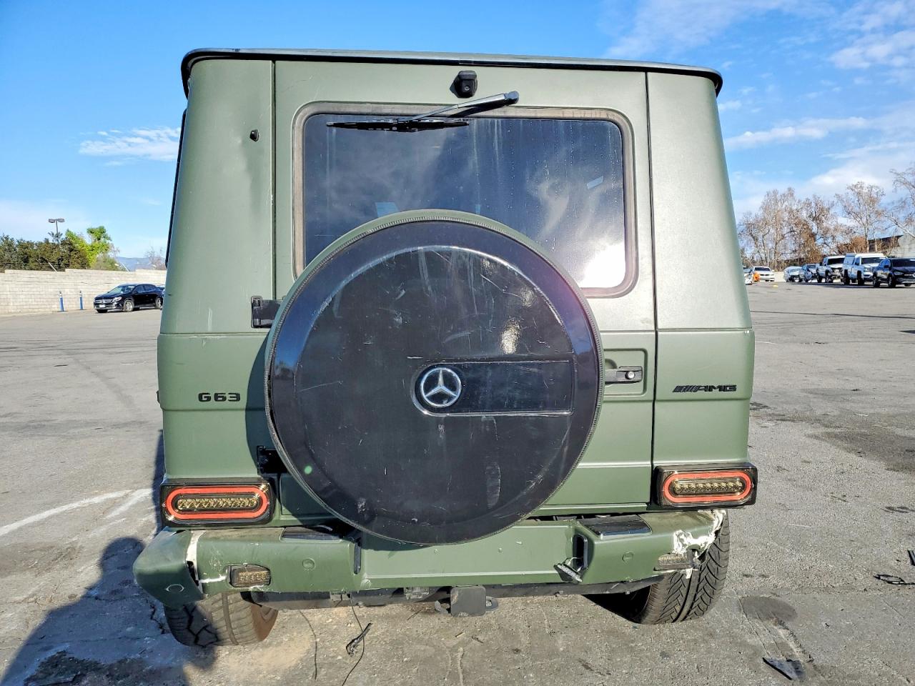 2014 Mercedes-benz G 63 Amg Green vin: WDCYC7DF8EX216429