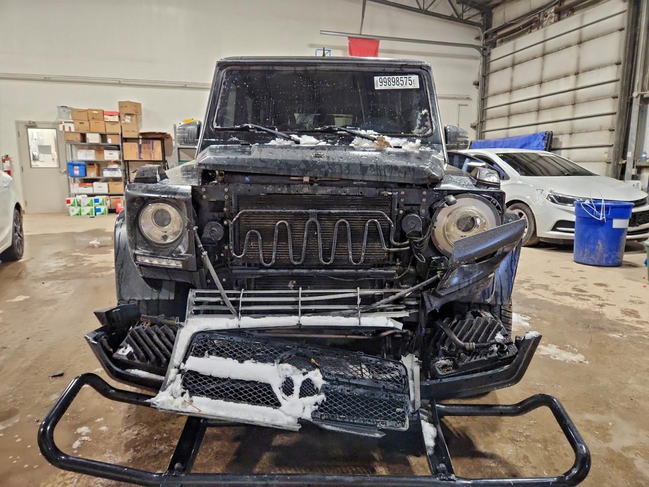 2013 Mercedes-benz G 63 Amg Серый vin: WDCYC7DF9DX206202