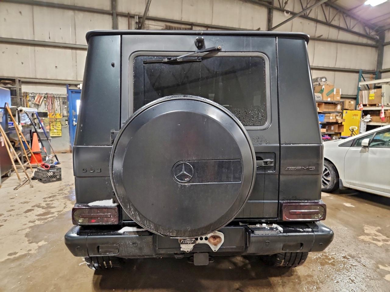 2013 Mercedes-benz G 63 Amg Серый vin: WDCYC7DF9DX206202