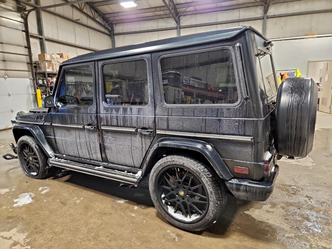 2013 Mercedes-benz G 63 Amg Серый vin: WDCYC7DF9DX206202