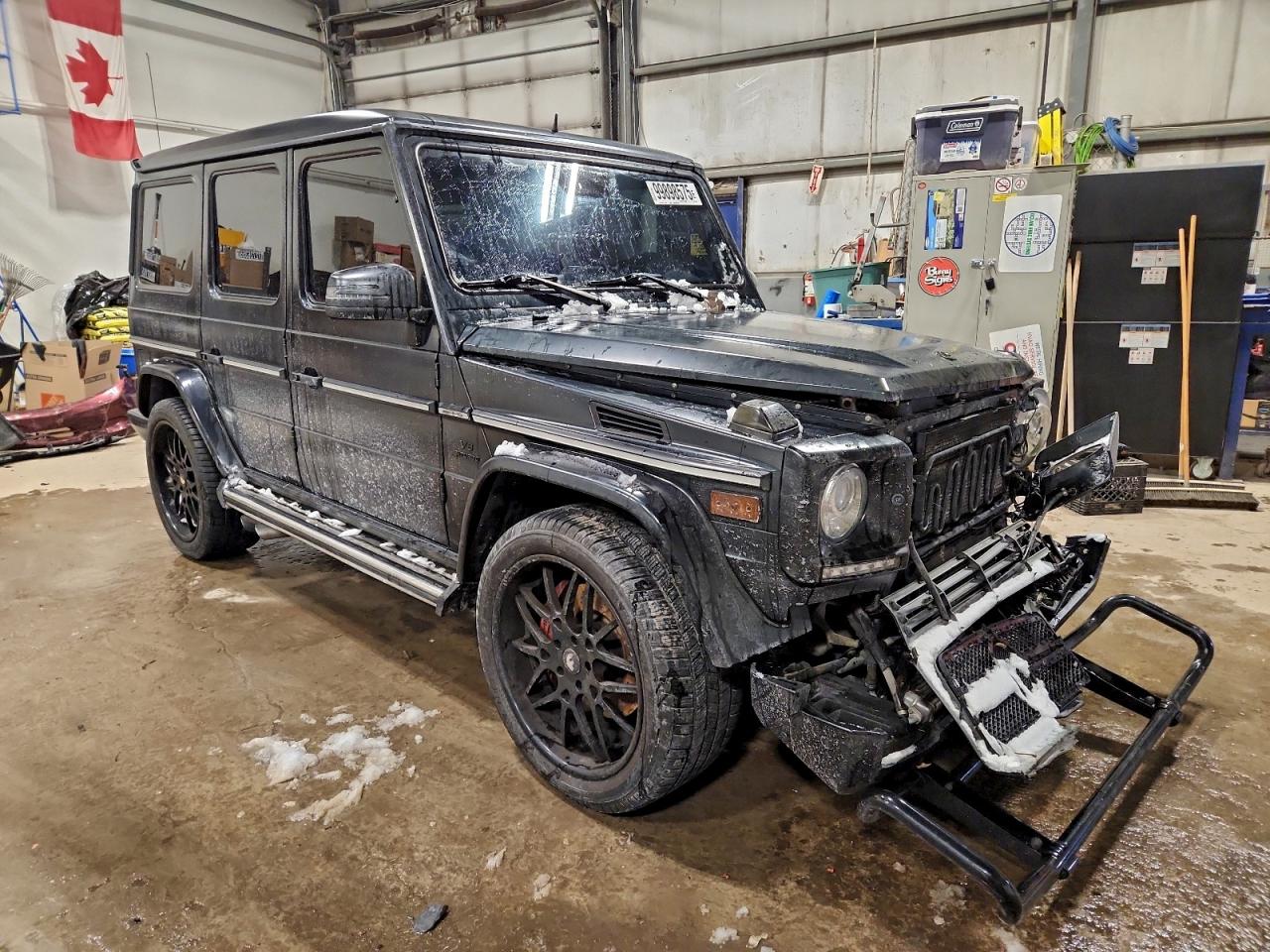 2013 Mercedes-benz G 63 Amg Серый vin: WDCYC7DF9DX206202