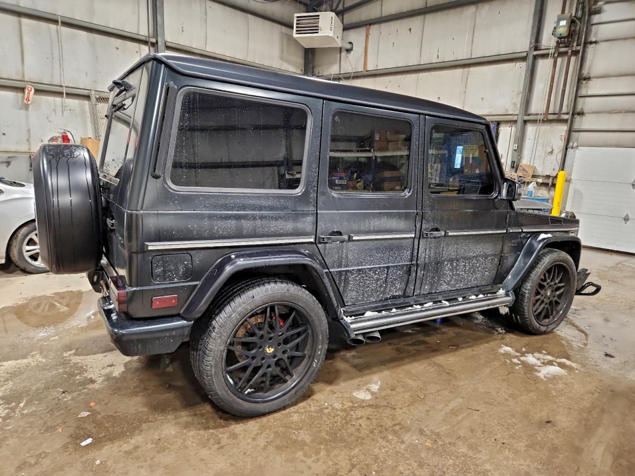 2013 Mercedes-benz G 63 Amg Серый vin: WDCYC7DF9DX206202