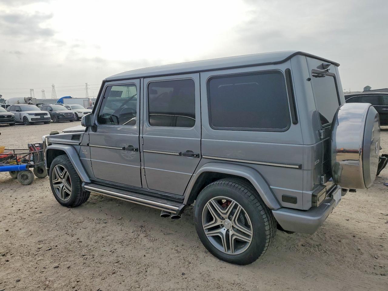 2013 Mercedes-benz G 63 Amg Серый vin: WDCYC7DFXDX210114