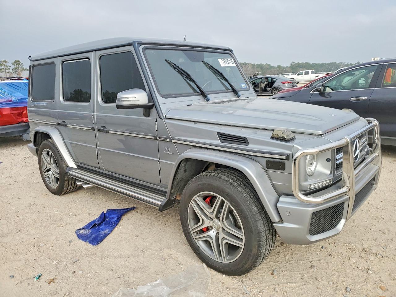 2013 Mercedes-benz G 63 Amg Серый vin: WDCYC7DFXDX210114