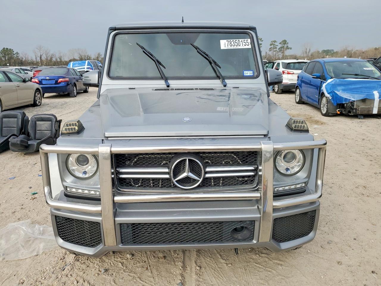 2013 Mercedes-benz G 63 Amg Серый vin: WDCYC7DFXDX210114