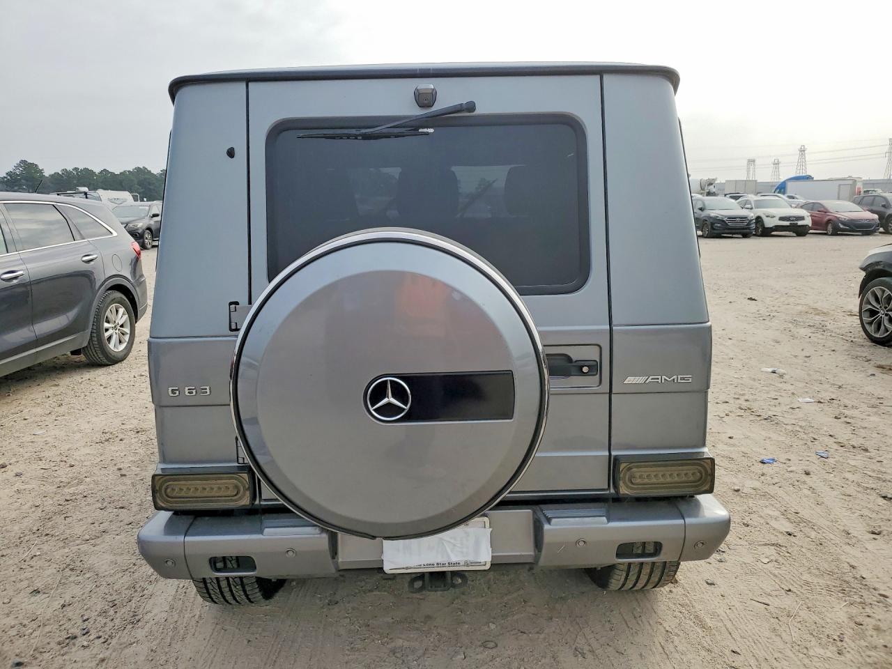 2013 Mercedes-benz G 63 Amg Серый vin: WDCYC7DFXDX210114
