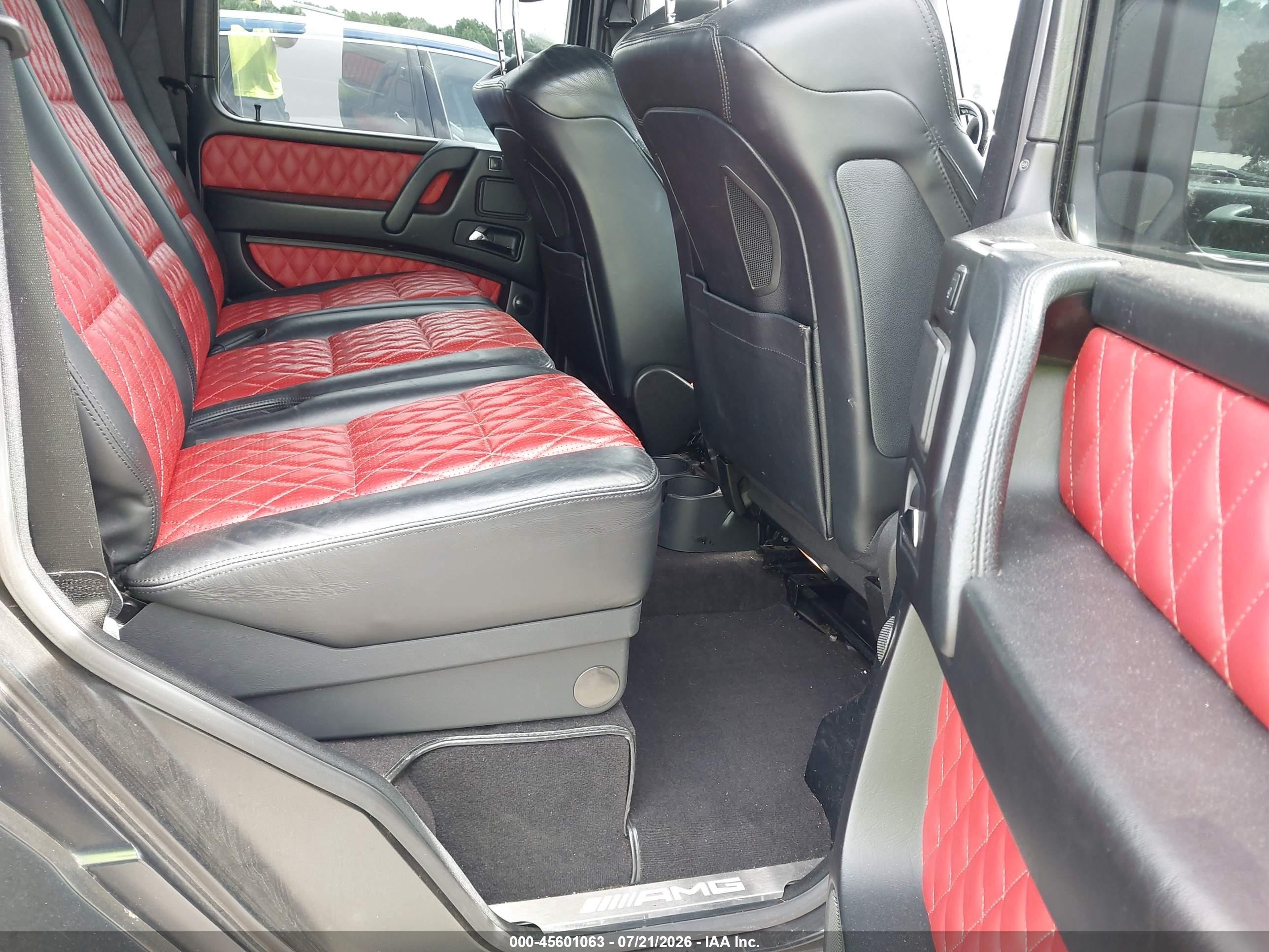 2014 Mercedes-benz G 63 Amg 4matic Черный vin: WDCYC7DFXEX223558