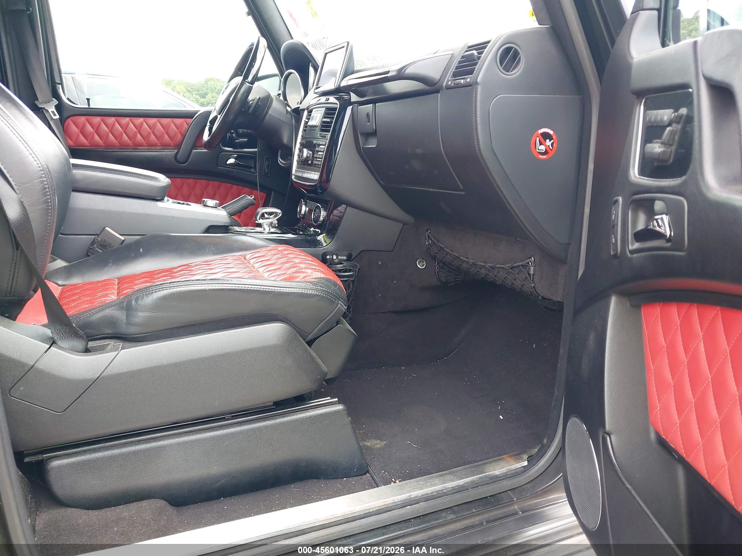 2014 Mercedes-benz G 63 Amg 4matic Черный vin: WDCYC7DFXEX223558
