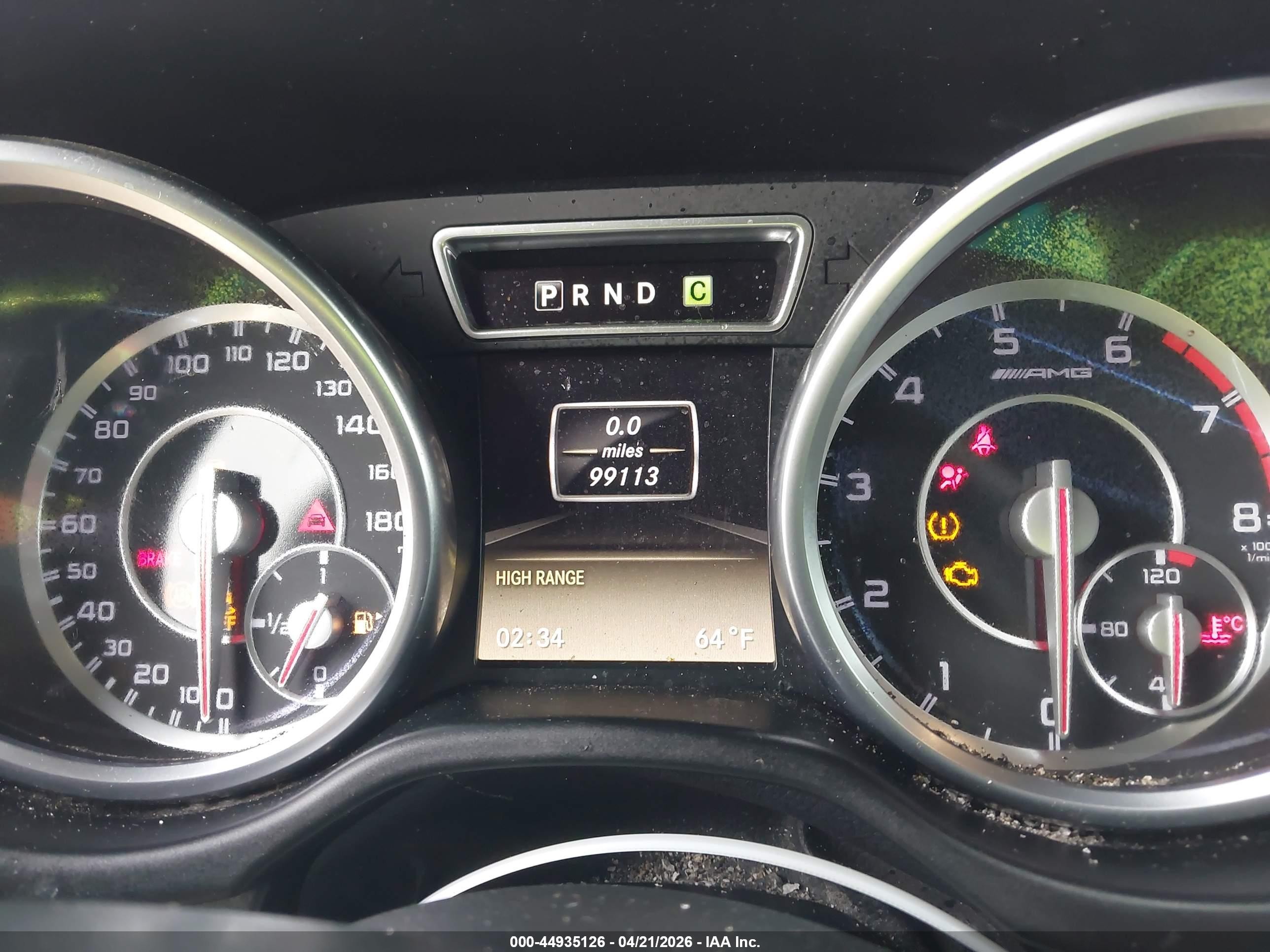 2015 Mercedes-benz G 63 Amg 4matic Burgundy vin: WDCYC7DFXFX233671
