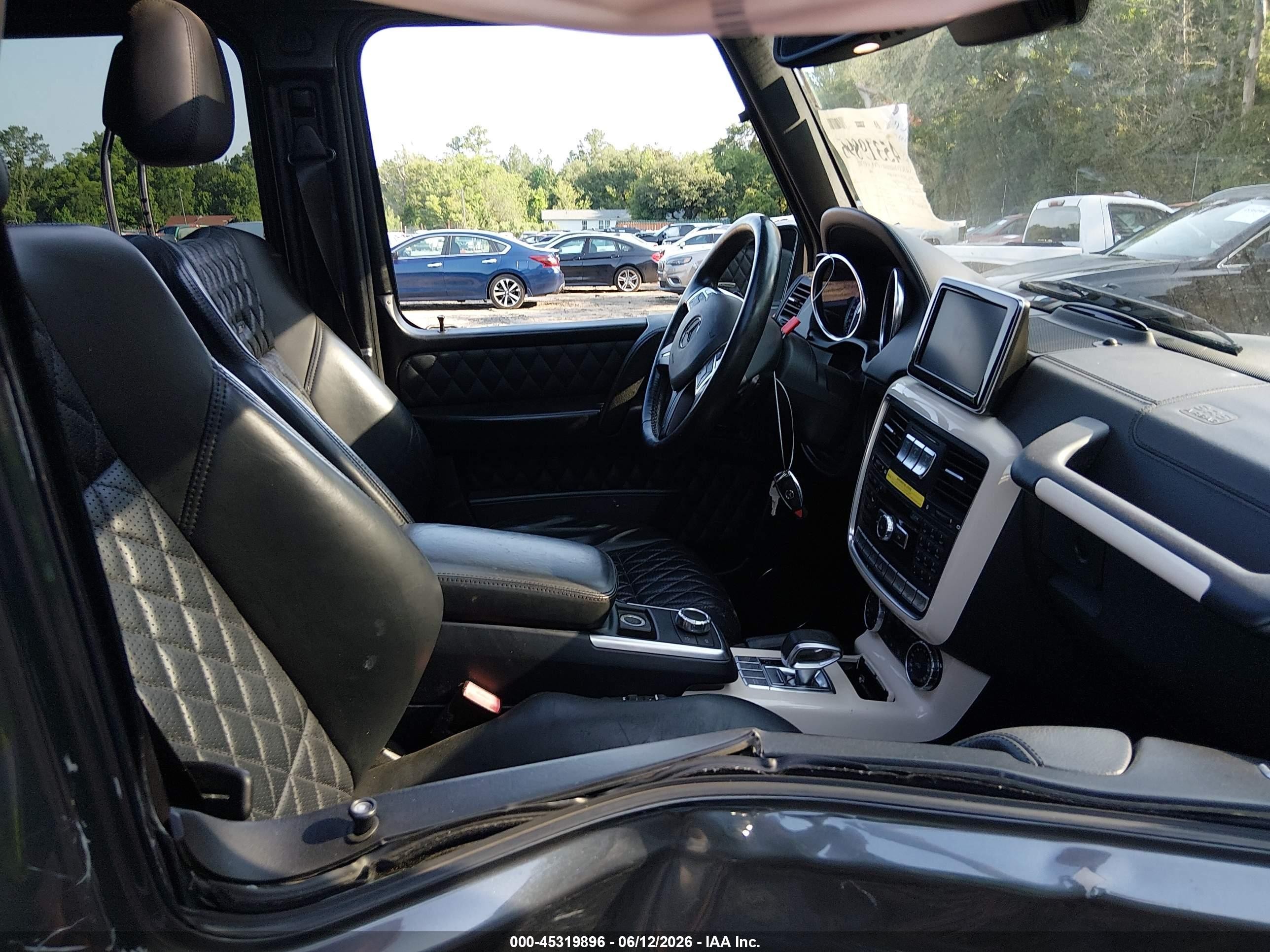 2015 Mercedes-benz G 63 Amg 4matic Gray vin: WDCYC7DFXFX234920
