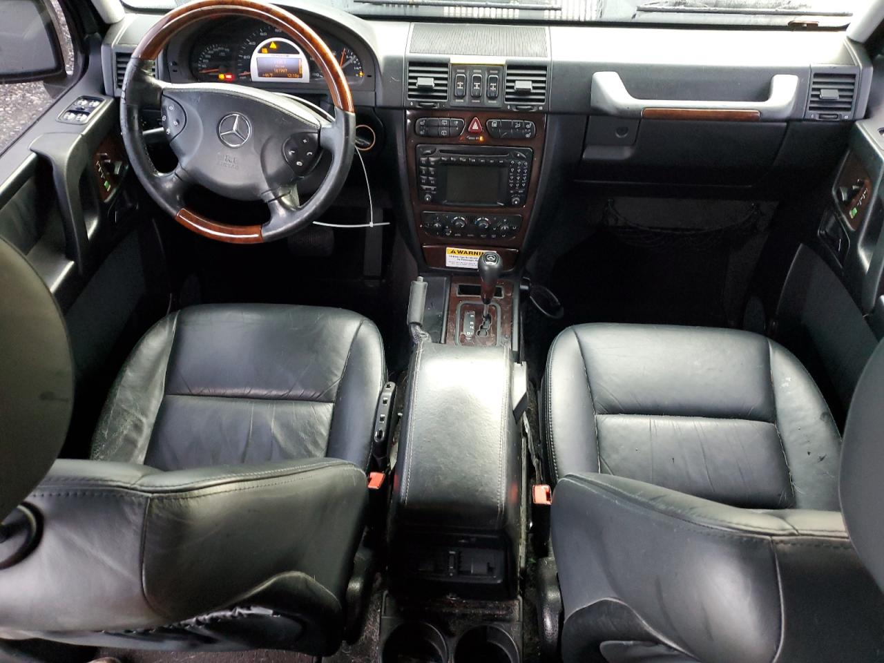 2004 Mercedes-benz G 55 Amg Черный vin: WDCYR46E24X142862