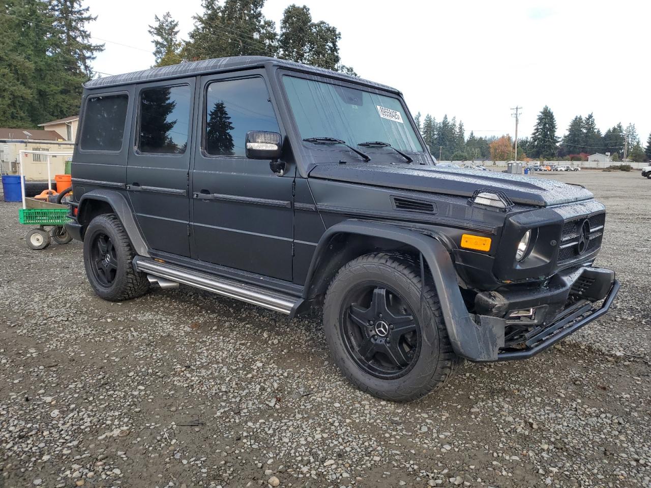 2004 Mercedes-benz G 55 Amg Черный vin: WDCYR46E24X142862