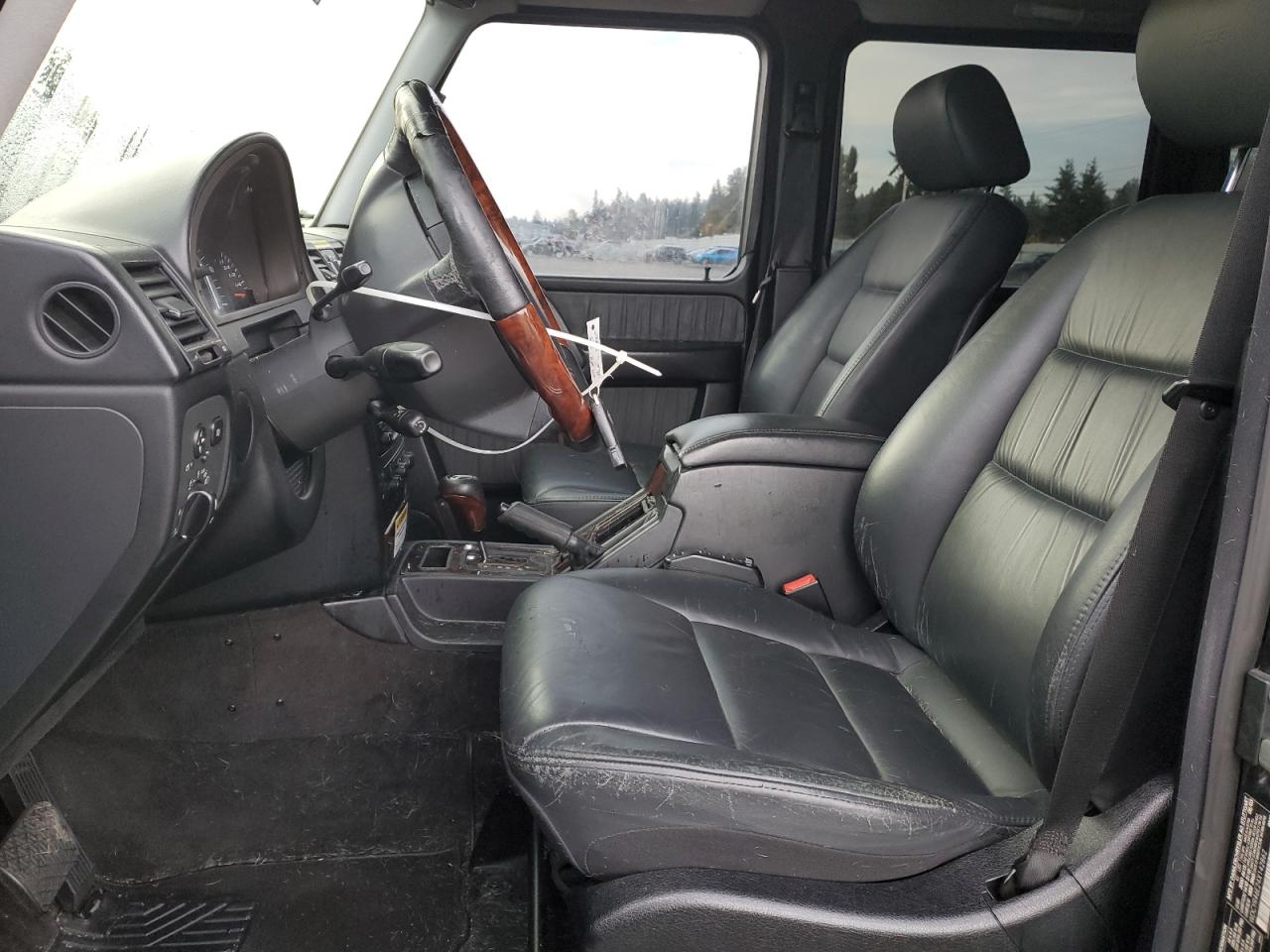 2004 Mercedes-benz G 55 Amg Черный vin: WDCYR46E24X142862