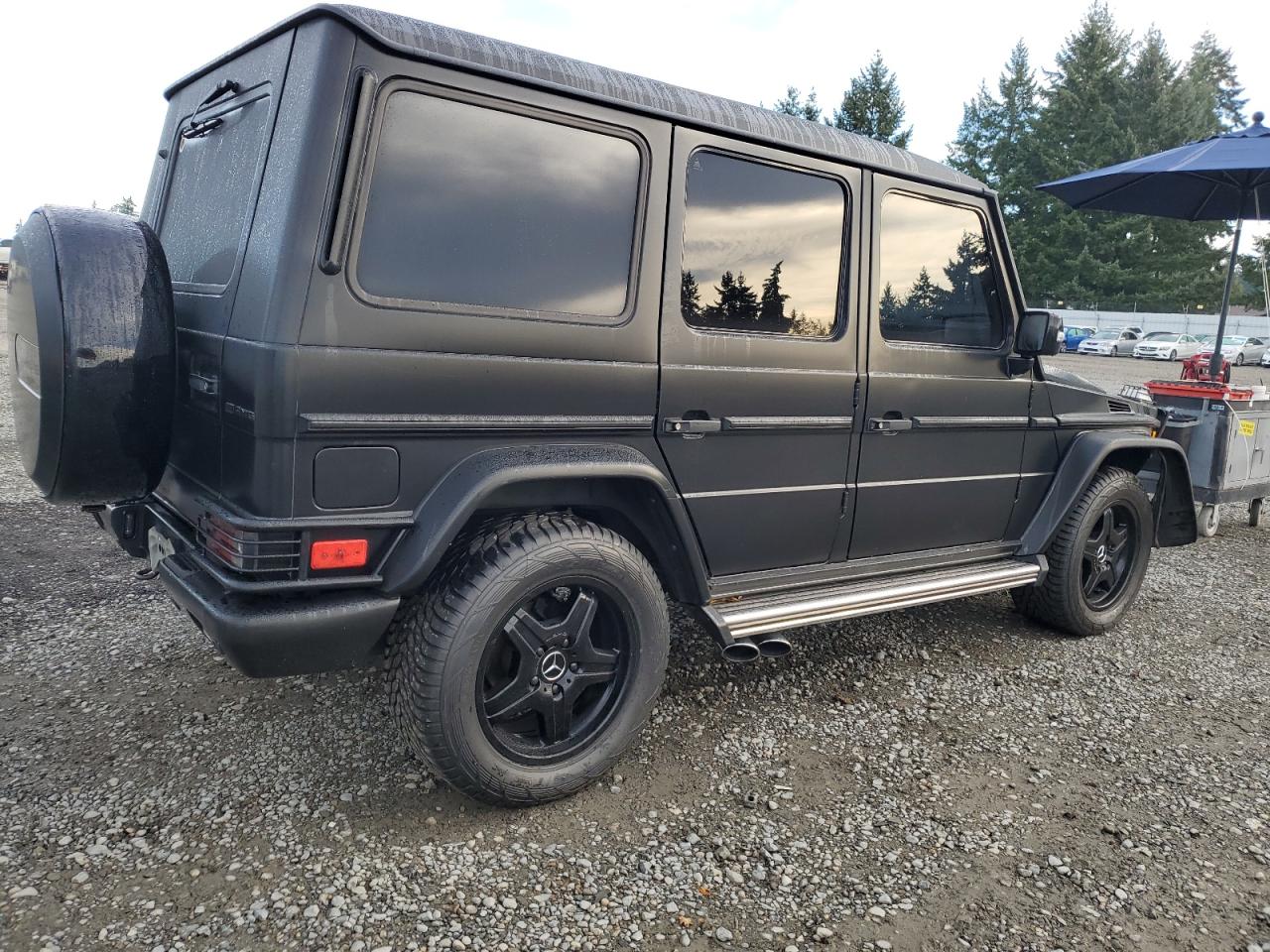 2004 Mercedes-benz G 55 Amg Черный vin: WDCYR46E24X142862