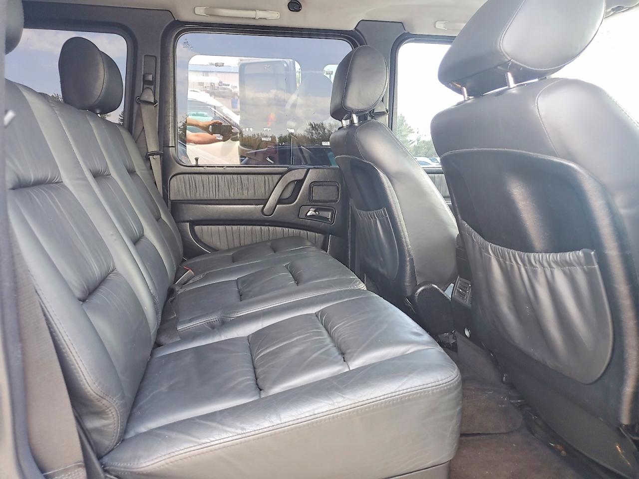2004 Mercedes-benz G 55 Amg Silver vin: WDCYR46E24X145163